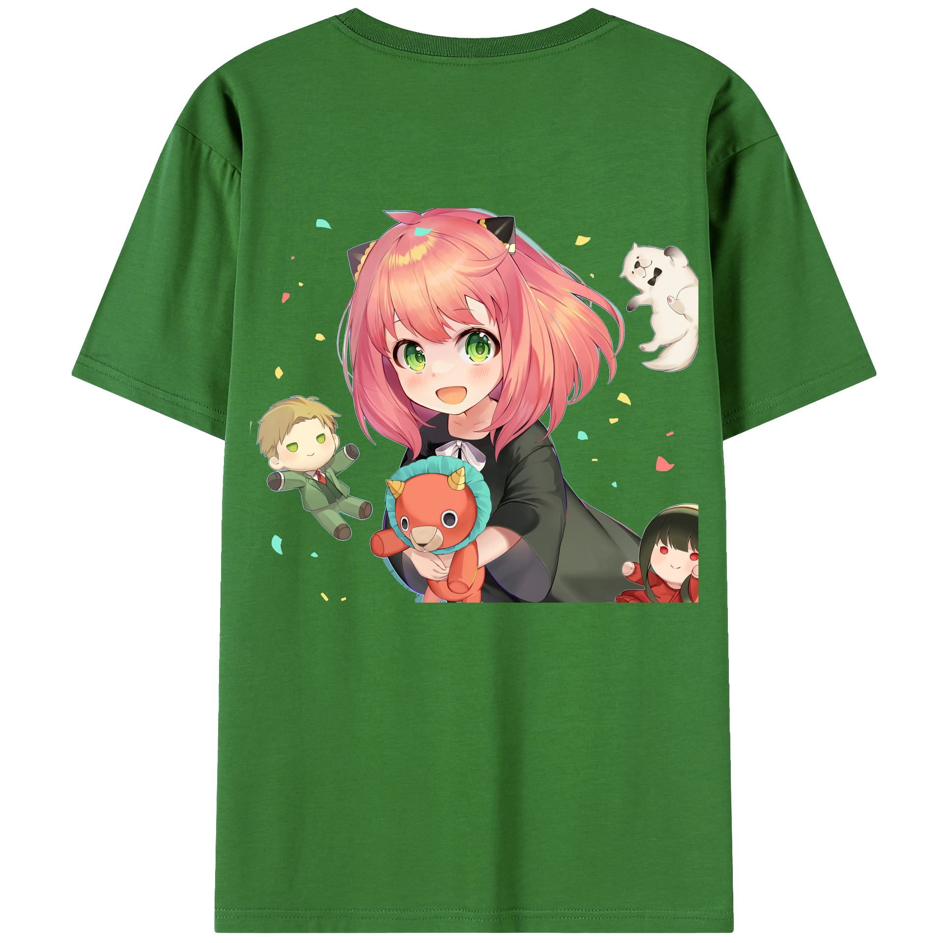 （画像用） SPY×FAMILY间谍家家酒 レディース半袖Tシャツ(バックプリント)